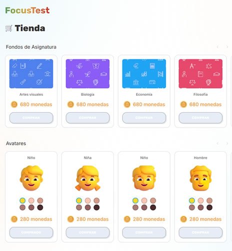 FocusTest plataforma educativa